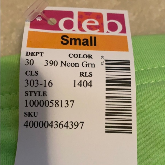 Strapless green top NEW - Picture 2 of 2